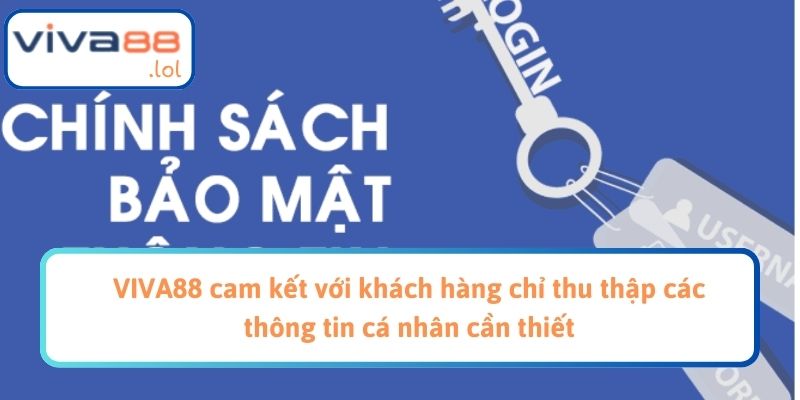 VIVA88 cam kết với khách hàng chỉ thu thập các thông tin cá nhân cần thiết
