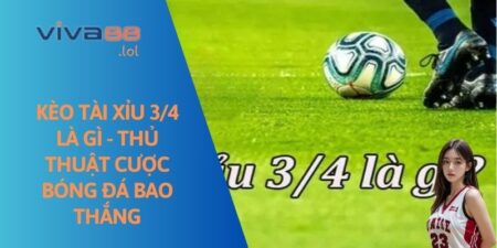 Kèo Tài Xỉu 3/4 là gì