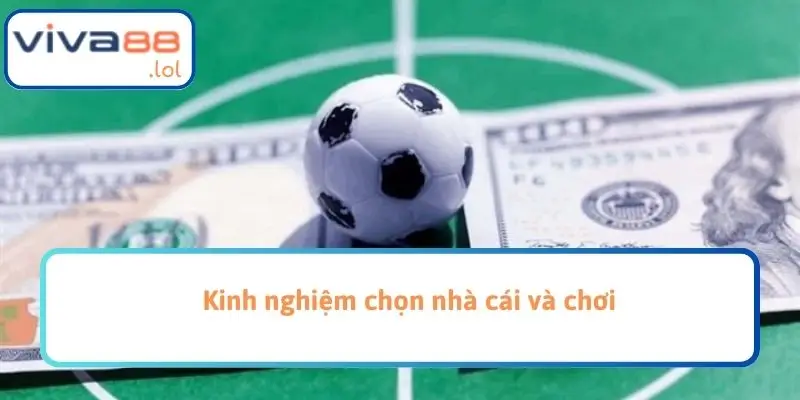 Kinh nghiệm chọn nhà cái 