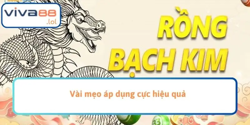 Vài mẹo áp dụng cực hiệu quả
